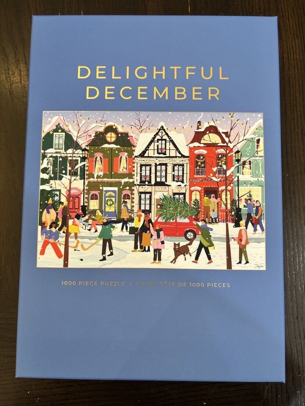 Hobbry Delightful December 1000 Piece Jigsaw Puzzle Books NEW Factory Sealed
